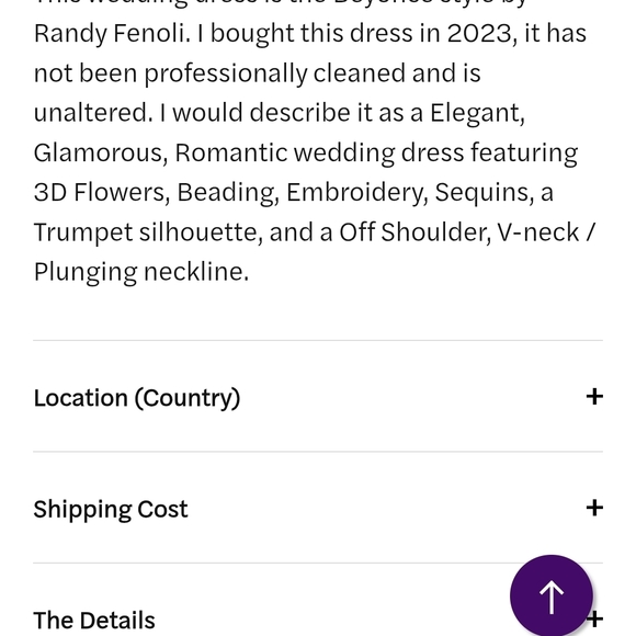 Wedding Gown- Make Me An Offer- Exquisite Floral Lace Bridal Gown. - Picture 8 of 8